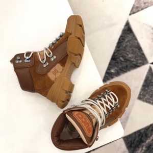 Gucci Men's Brown Flashtrek GG High-top Sneaker