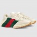 Gucci Men's White Rhyton Web Print Sneaker