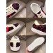 Gucci Men's Red Ace GG Wool Sneaker