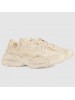 Gucci Men's Rhyton Sneaker In Ivory Leather