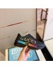 Gucci Men's Rhyton Sneakers With Iridescent Vintage Gucci Logo