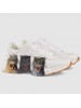 Gucci Men's Rhyton Leather Sneakers With Tigers