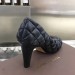 Bottega Veneta Padded Bloc Pumps In Black Lambskin