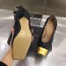 Bottega Veneta Black Quilted Pumps With Metal Toe