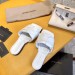 Bottega Veneta BV Lido Flat Sandals In White Lambskin