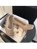 Bottega Veneta Stretch Pumps In Nude Mesh