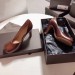 Bottega Veneta Bloc Pumps In Dark Brown Laville Leather