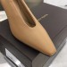 Bottega Veneta Almond Bicolor Pumps In Nude Nappa Leather