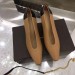 Bottega Veneta Almond Bicolor Pumps In Nude Nappa Leather