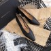 Bottega Veneta Almond Toe Pumps In Black Nappa Leather