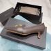 Bottega Veneta BV Madame Pumps In Chocolate Leather