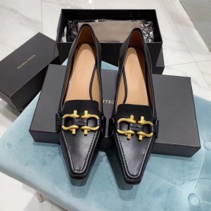 Bottega Veneta BV Madame Pumps In Black Leather