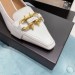 Bottega Veneta BV Madame Pumps In White Leather