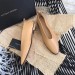 Bottega Veneta Almond Flats In Nude Nappa Leather