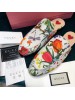 Gucci Princetown Slippers In Flora Print Canvas