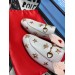 Gucci White Princetown Slippers Embroidered Bees And Stars