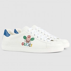 Gucci Men's Ace Sneakers With Gucci Tennis