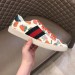 Gucci Women Ace Sneaker With Gucci Strawberry Print