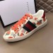 Gucci Women Ace Sneaker With Gucci Strawberry Print