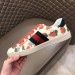 Gucci Women Ace Sneaker With Gucci Strawberry Print