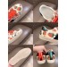 Gucci Women Ace Sneaker With Gucci Strawberry Print