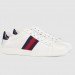 Gucci White Leather Women Ace Low-top Sneaker