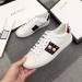 Gucci Women Ace Studded White Leather Sneaker