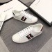 Gucci Women Ace Studded White Leather Sneaker