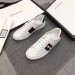 Gucci Women Ace Studded White Leather Sneaker