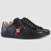 Gucci Black Women Ace Embroidered Bee Sneaker