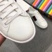 Gucci White Women Ace Embroidered Bee Sneaker