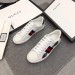 Gucci White Women Ace Embroidered Arrow Sneaker