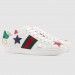 Gucci White Women Ace Embroidered Stars Sneaker