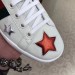 Gucci White Women Ace Embroidered Stars Sneaker