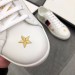 Gucci White Women Ace Sneaker With Bees and Stars