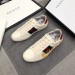 Gucci White Women Ace Sneaker With Guccy Print