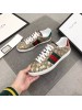 Gucci Women's Ace GG Supreme Sneaker With Bees