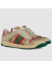 Gucci Women's Beige Screener GG Sneakers