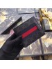 Gucci Black Web GG Supreme Bi-fold Wallet