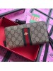 Gucci Zip Around Wallet In Web Bee GG Supreme