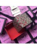 Gucci Kingsnake Print GG Supreme Bi-fold Wallet