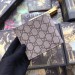 Gucci Tiger Print GG Supreme Bi-fold Wallet