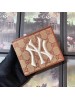 Gucci Original GG Bi-fold Wallet With New York Yankees Patch