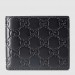 Gucci Black Signature Leather Bi-fold Wallet