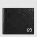 Gucci Black Signature GG Metal Bi-fold Wallet