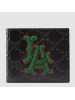 Gucci Black Signature Bi-fold Wallet With LA Angels Patch