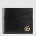 Gucci GG Marmont Bi-fold Wallet In Black Leather