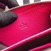 Gucci Pink Print Leather Card Case