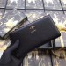 Gucci Animalier Zip Around Wallet In Black Leather