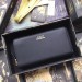 Gucci Zip Around Wallet With Gucci Logo In Black Leather